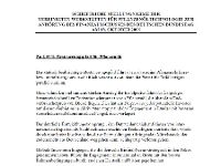 Bundestagsanhörung 2006, Schriftliche Stellungnahme VWP